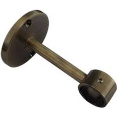 2 st d20mm takfäste 6.5cm , gardintillbehör fäste för fönsterdekoration - Antik brons