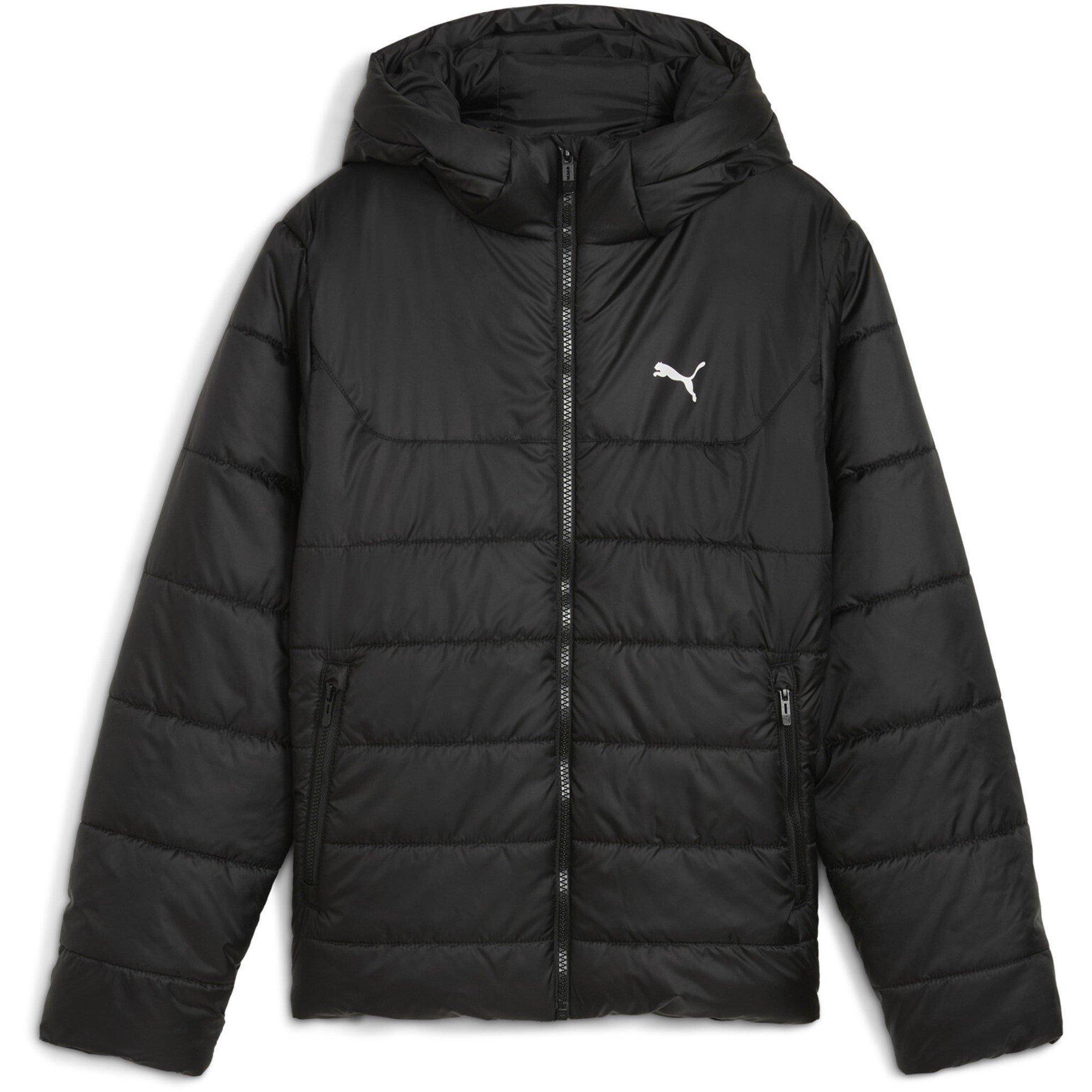 Puma Kids' Puma Essentials Hooded Water-Repellent Full Zip Padded Puffer Jacket