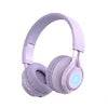 Cool Earcups Bt06C Wireless Gaming Headset with Microphone USB Rgb Lighting Effect - Wireless / Purple / BT06C