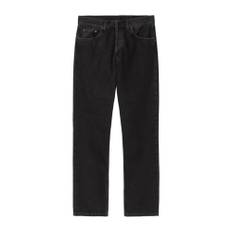 Carhartt Wip, Jeans, Herr, W36, Denim, Svart Denim Nolan Pant Straight Fit - black (W36)