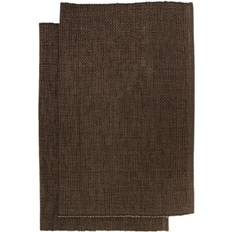 Himla Bistro Placemat Chocolate Str 36x47 - Dækkeservietter hos Magasin