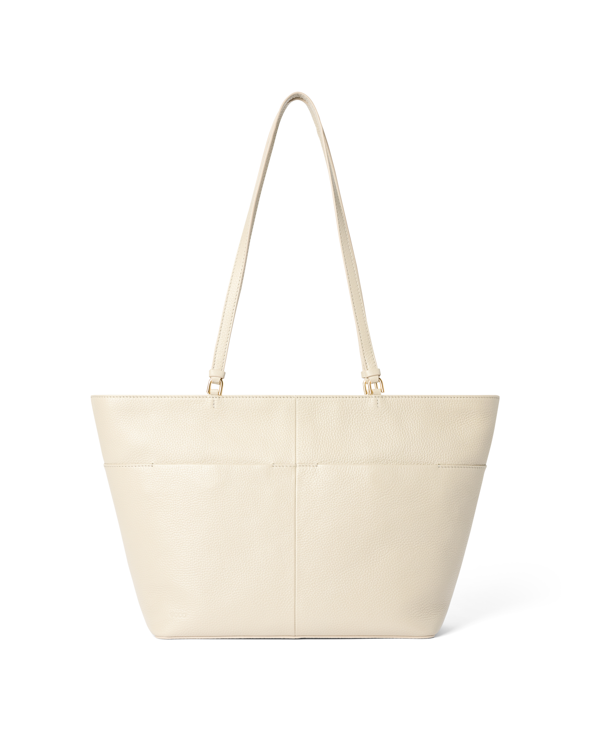 ECCO Essential Tote EW - Shopper taske i læder til damer - Beige