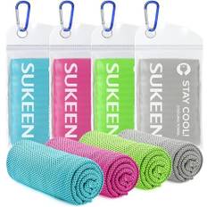 Kühltuch Set, kühlendes Handtuch Kühltücher Hals, Handtuch kühlend, Cooling Towel, Kühltücher Sport, Kühlendes Tuch, Eishandtücher für Wandern, Laufen, Tennis, Reisen,