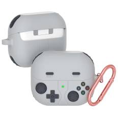 LIUZIHAN Fodral kompatibelt med Samsung Galaxy Buds 3/Buds 3 Pro, ultratunt silikonfodral, anti-fall, bärbart fodral, kompatibelt med Samsung Galaxy Buds 3/Buds 3 Pro.(ljusgrå)