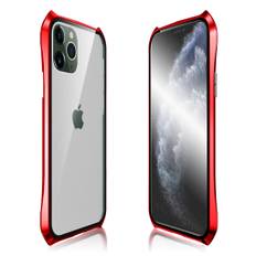 Luphie Bat iPhone 11 Pro Alu-Bumper + Glas - Rød