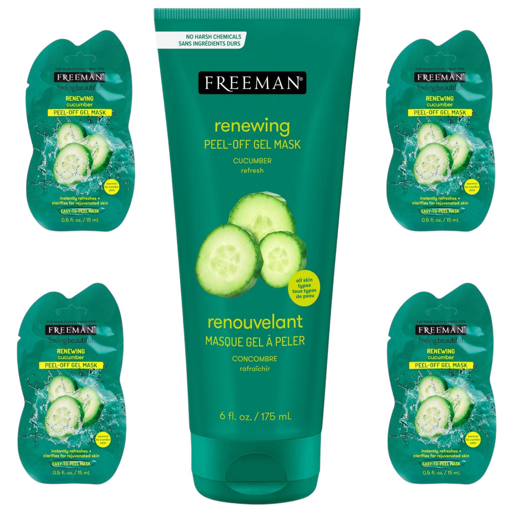 Mask-film for face Cucumber Freeman Beauty, USA