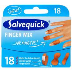 Plåster SALVEQUICK Finger mix 18/fp 12frp