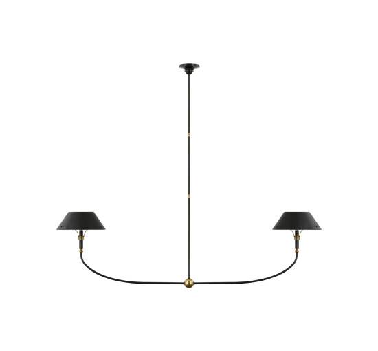 Turlington XL Linear Chandelier Bronze