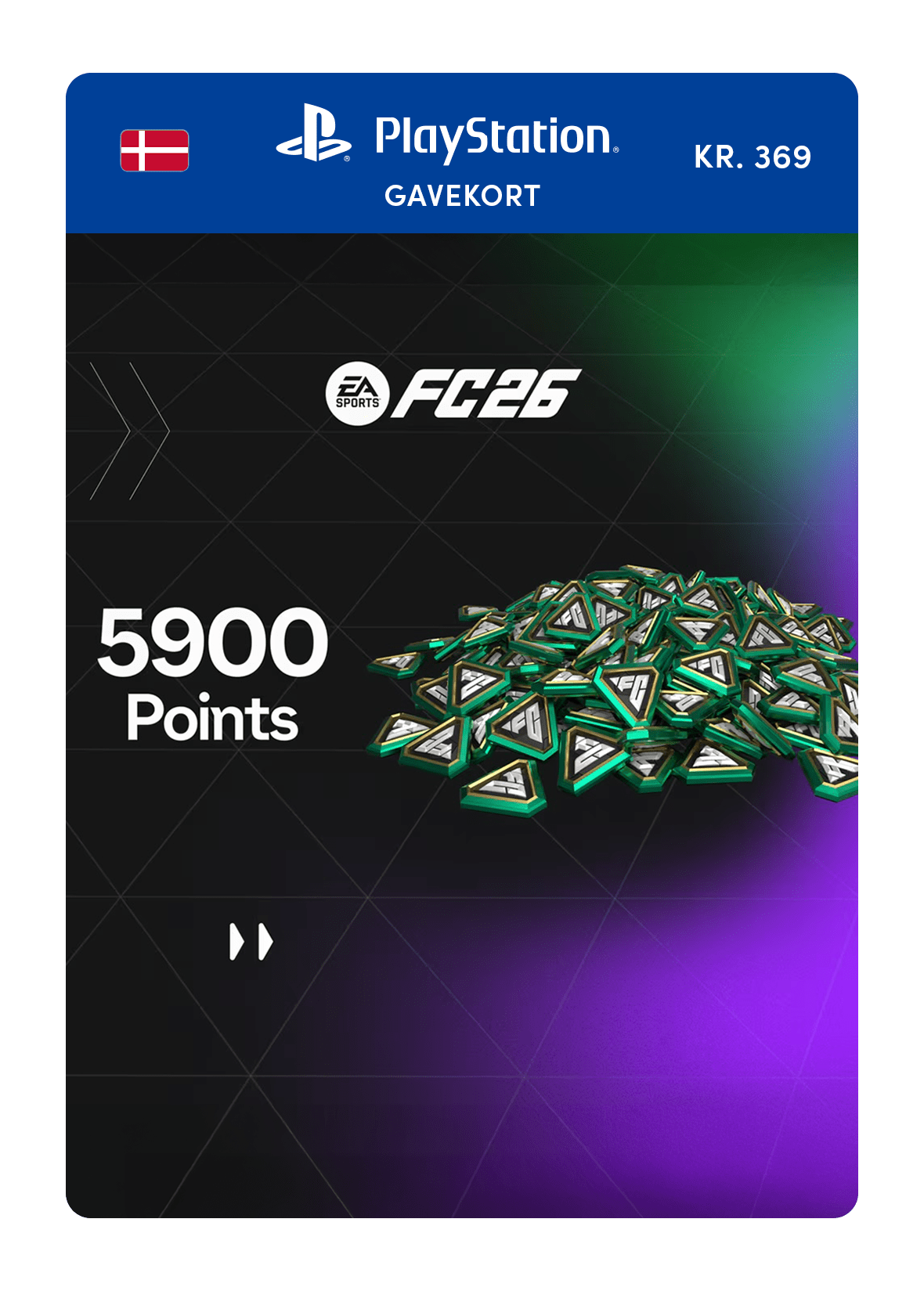 5.900 EA FC 27-point (PSN-gavekort)