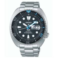 Seiko Prospex King Turtle PADI Automatic Black Dial Stainless Steel Bracelet Men's Watch SRPG19K1