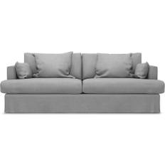 Överdrag till MIO Harper 3-sists soffa, Graphite, Linne - Bemz
