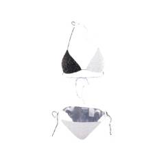 Oseree, Badkläder, Dam, Svart, L, Läder, Paljett Micro Bikini Hav Kläder