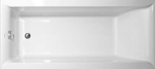 Royal Vigga C1 spabad, 170x75 cm, hvid