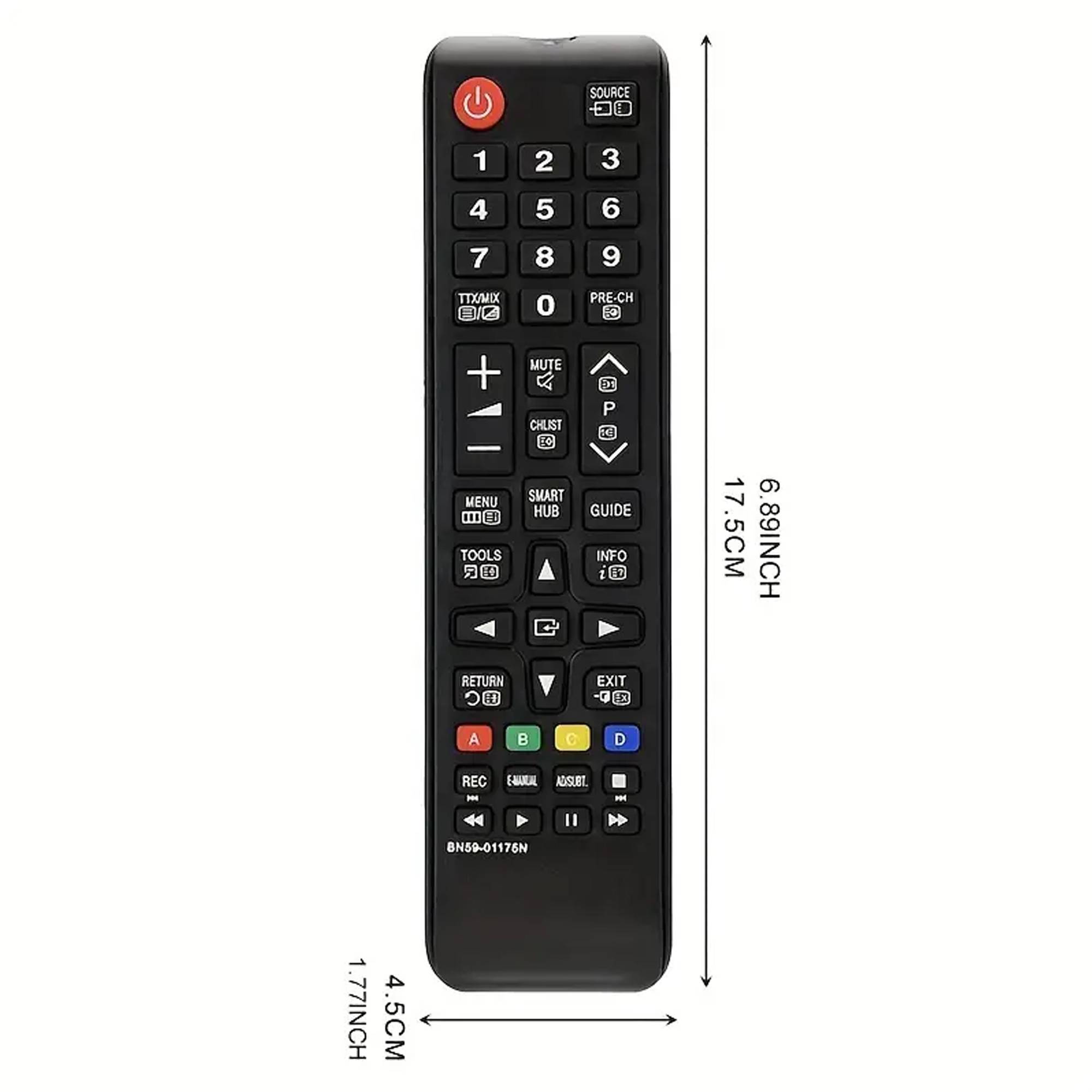 BN59-01175N Universal Remote Control Replacement Compatible with Samsung Series All Model TV for LCD LED HDTV 3D 4K Smart Tv