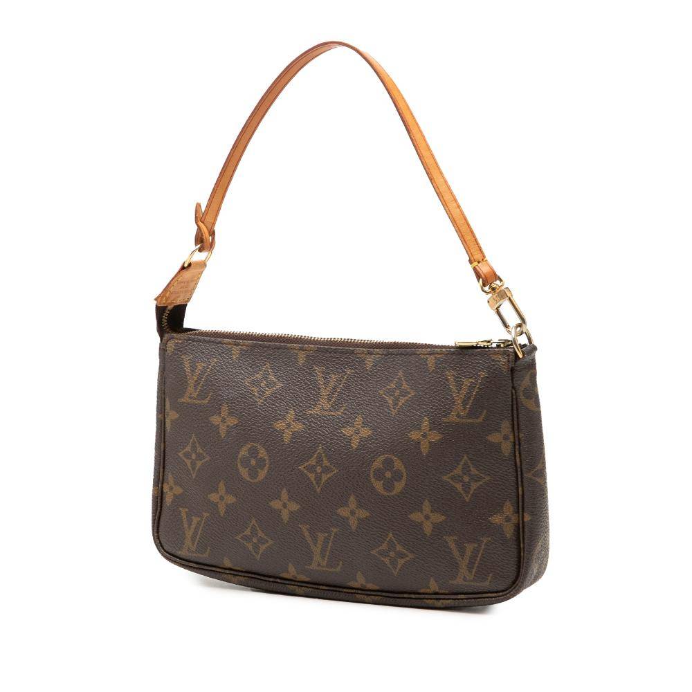 Louis Vuitton Vintage Pochette Accessoires Stl. - Handväskor Från Magasin - Brown (L 12.50cm x W 21cm x D 4cm)