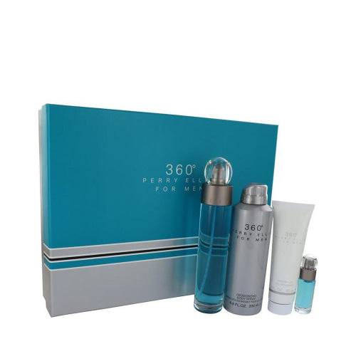 Perry Ellis 360 Gift Set with Eau De Toilette and Body Spray for Ultimate Freshness - '--
