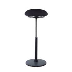 Moizi 20 stå/støtte stol, Sort fod, Fame (60999), 58-83 cm