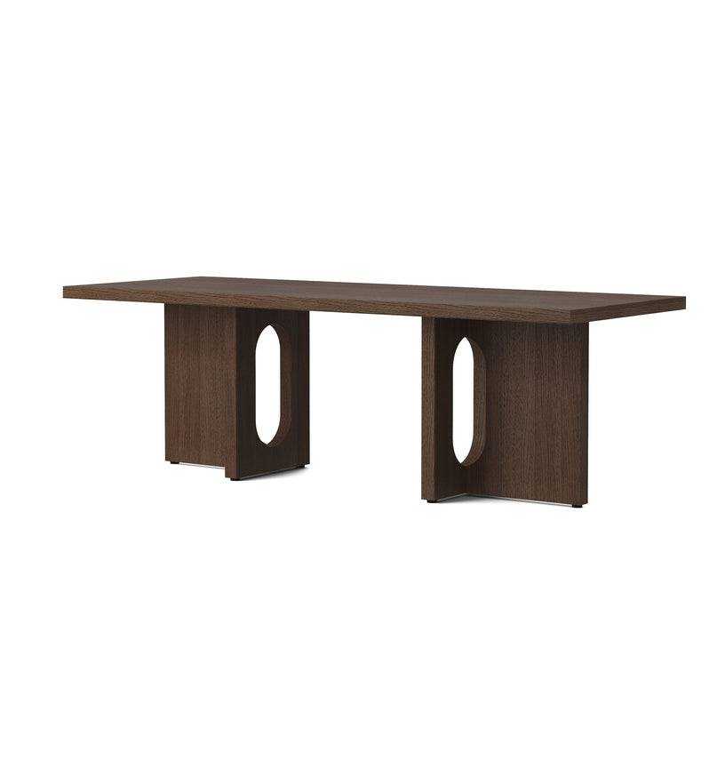 Androgyne Lounge Table, Wood fra Audo Copenhagen Dark stained oak - Jacobsen Plus