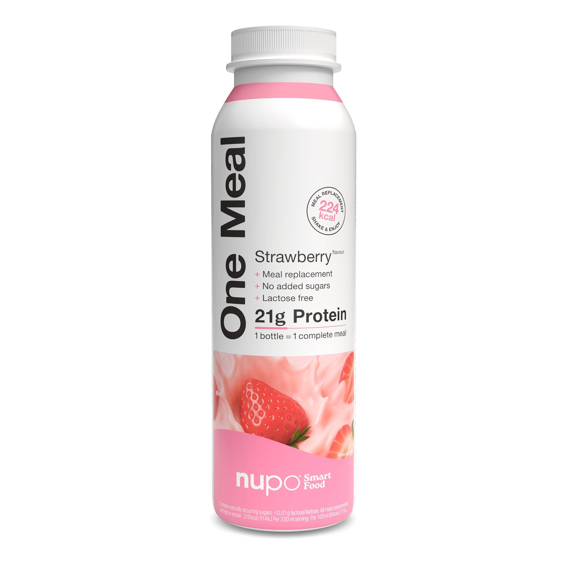 Nupo One Meal+ Prime RTD (330ml) - Strawberry