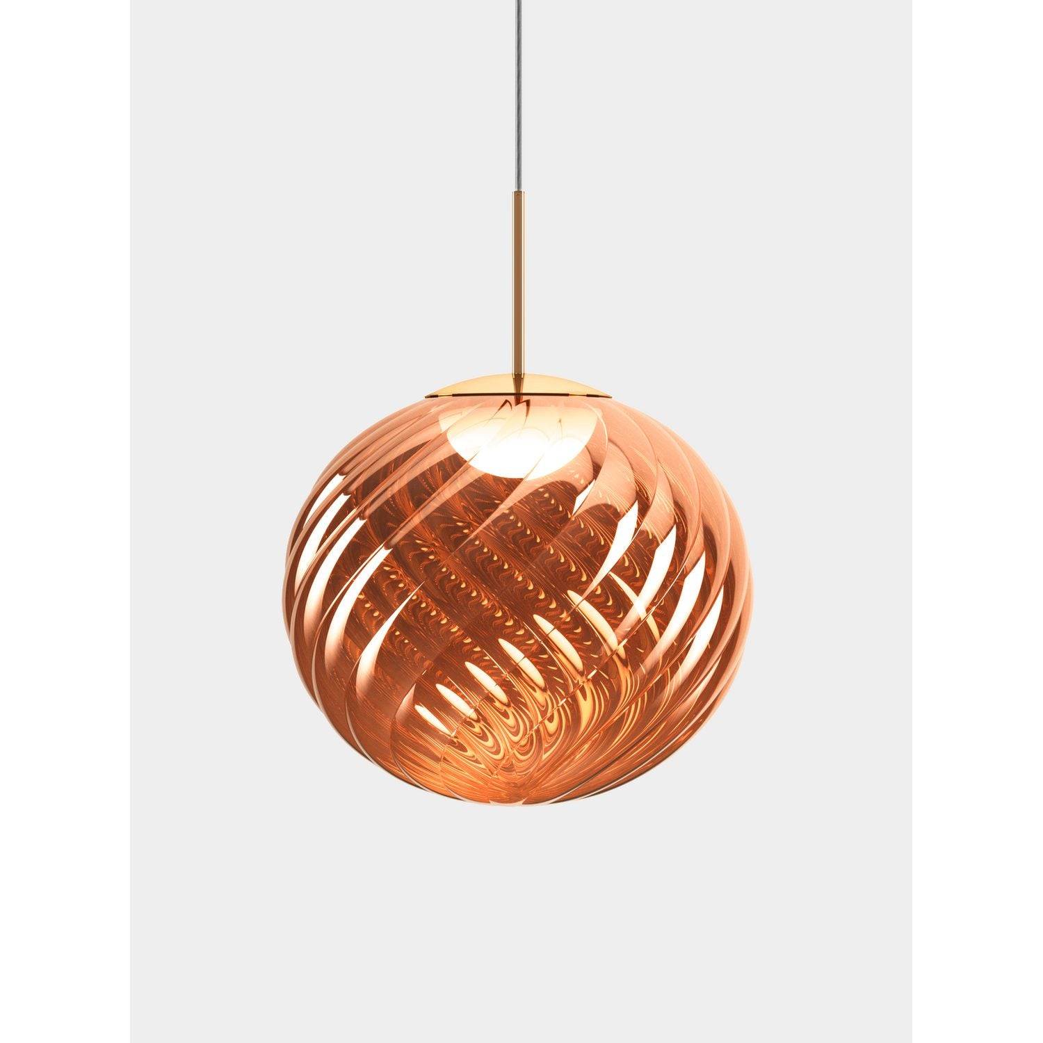 Tom Dixon - Whirl Pendellampa LED Copper, 45 cm