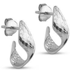 Enamel Daia Hoops Øreringe