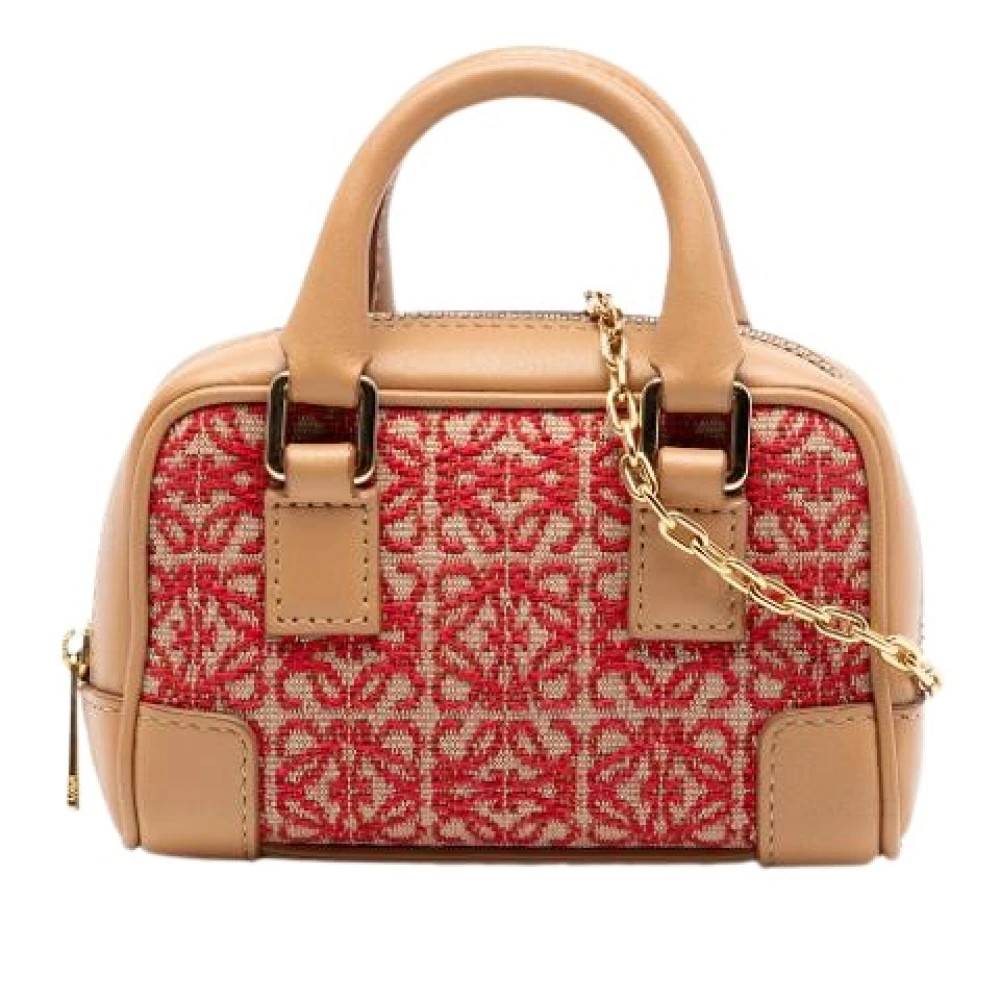 Loewe Pre-owned Pre-owned Amazona Satchel - Vintage - Dame - Flerfarvet - ONE SIZE - Læder