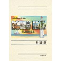 Vintage Lined Notebook Greetings from Daytona Beach, Florida - 9798385409785