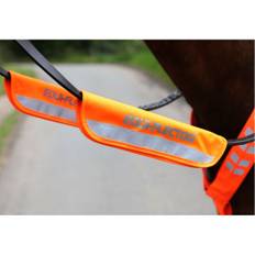 Shires Equi-Flector Reflective Bridle/Halter Bands (Bright Orange)