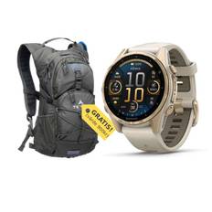 Garmin Fenix 8 AMOLED – Sapphire Guld 43mm (☆ OBS. Grillpinnar/mugg på köpet!)