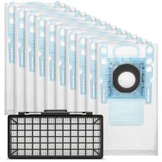 Städpaket: Dammsugarpåsar 10st + HEPA-filter Bosch ProSilence Serie 6 BGL6SIL2