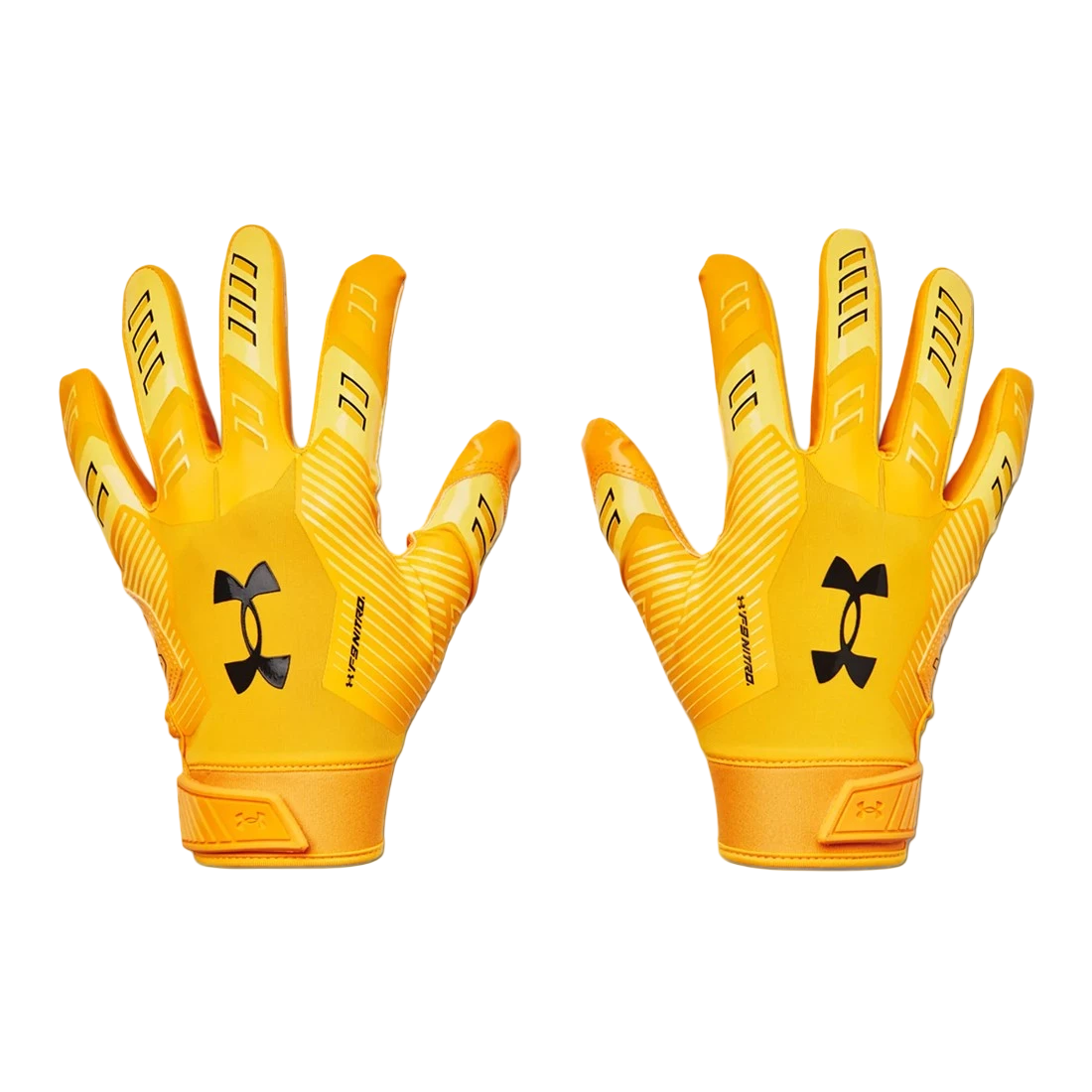 Under Armour F9 Football & Floorball Gloves - Yellow / L (L)
