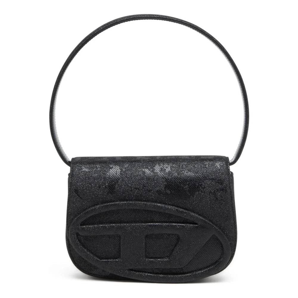 Diesel 1DR Shoulder Bag - Tasker - Dame - Sort - ONE SIZE - Uld