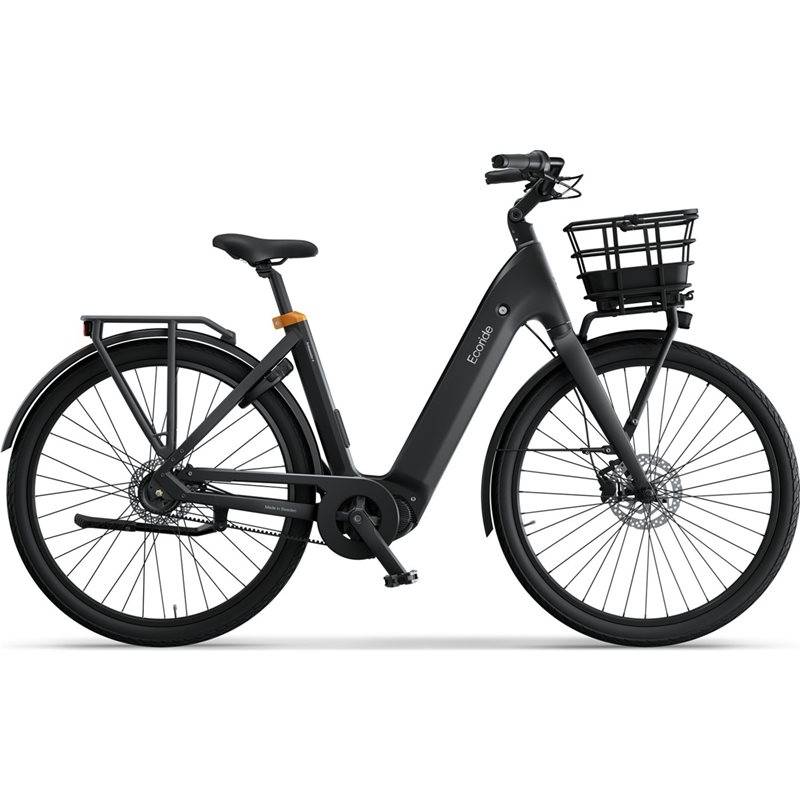 Elcykel Ecoride Ambassador 4 Mid Belt Skivbroms Svart (S)