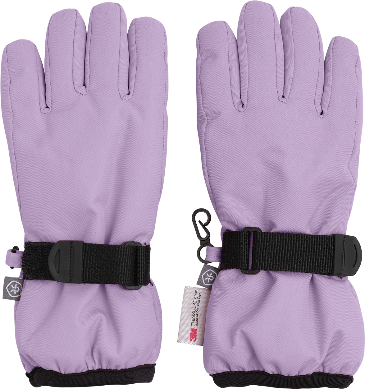 Color Kids Kids' Gloves Waterproof Purple Rose, 6-8 yr