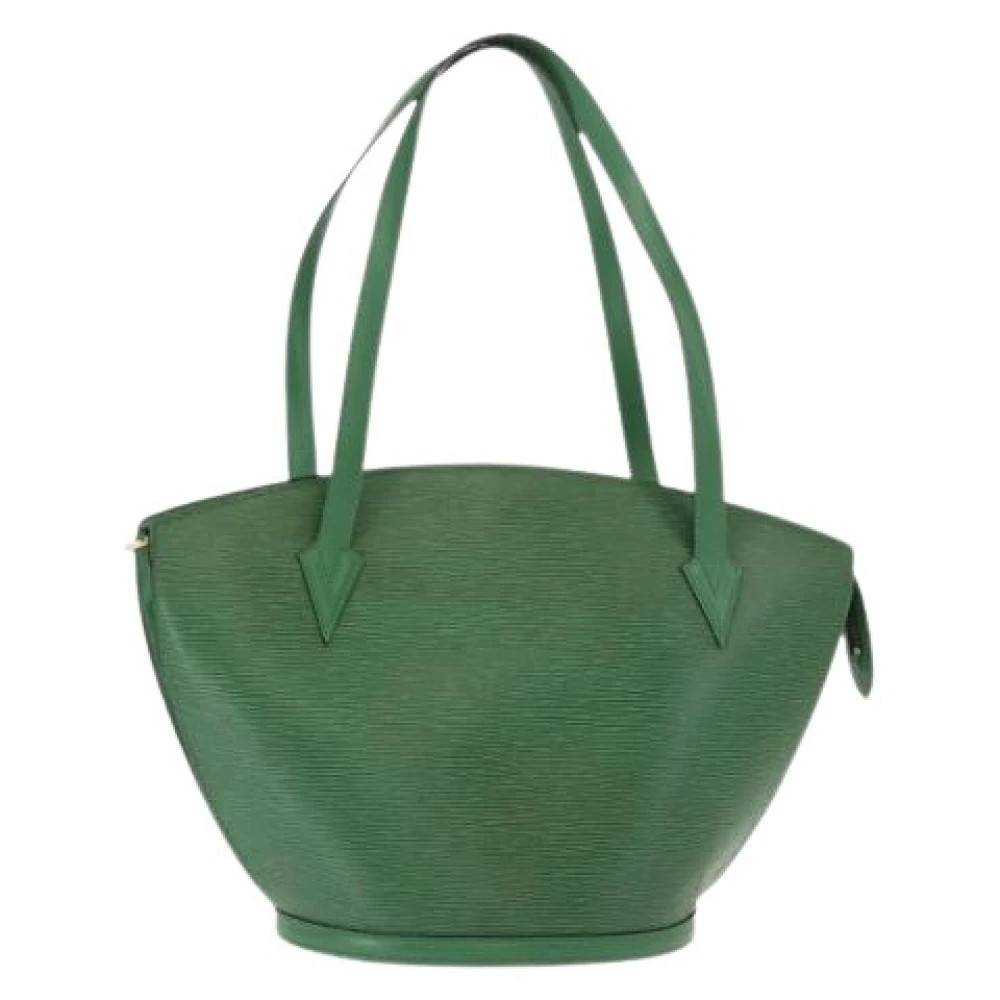 Louis Vuitton Vintage Pre-owned Vintage Håndtaske - Vintage - Dame - Grøn - ONE SIZE - Læder