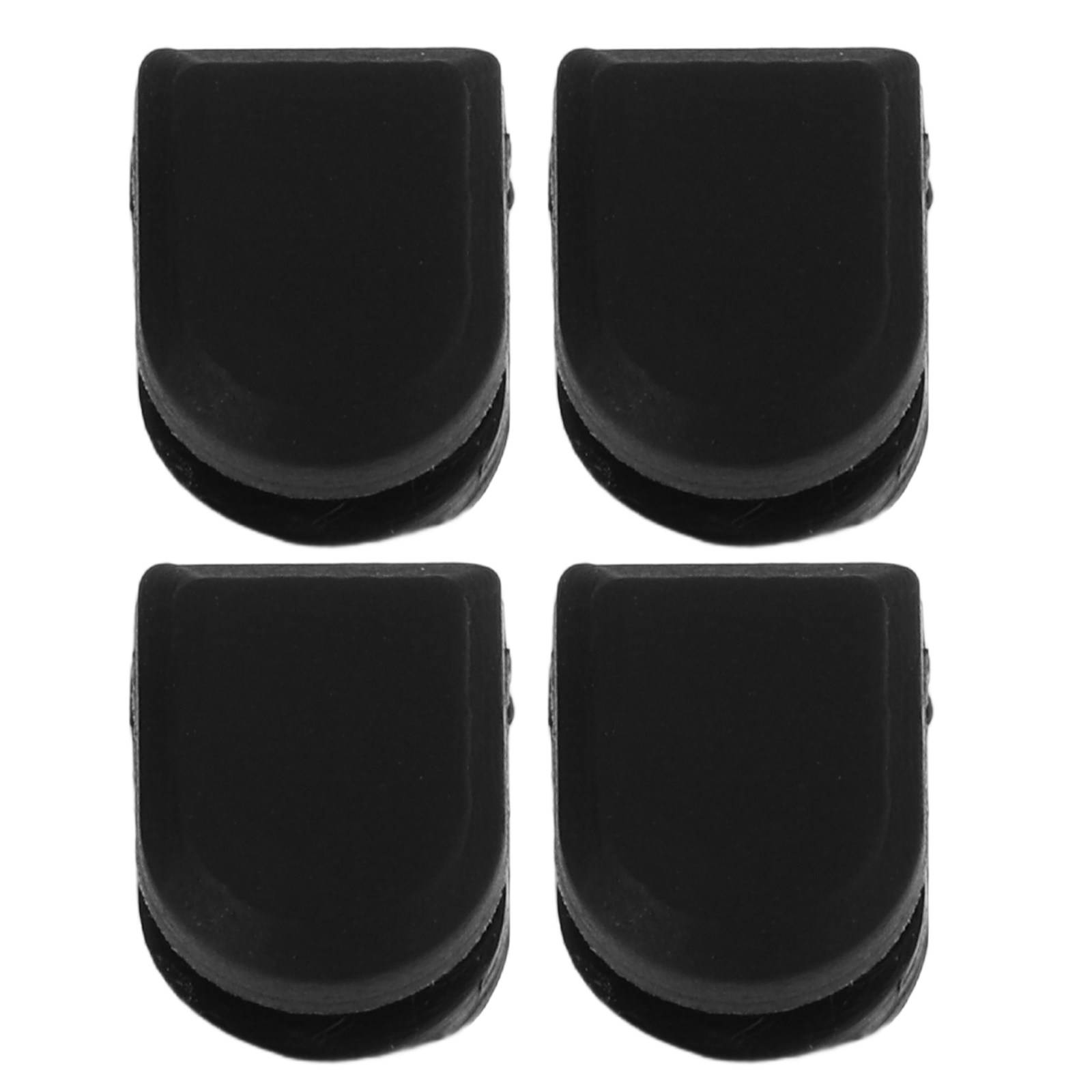 4Pcs Transparent Silicone Turntable Isolation Pad Set for Vibration Reduction Noise Dampening Audio Purity Vinyl Record