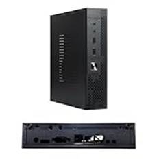 MABSSI Mini-ITX HTPC för Case Box Chassiövervakning Server Chassi Kontrolldator USB AUDIO-Portar Kapslingsreservdelar