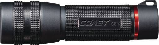Coast GX10 lygte, vandtæt, med fokus, 550 lumen