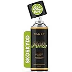 Canzt Professional Waterproof - Professionell impregneringsspray för skor och sneakers | 400 ml innehåll | Lämplig för slätt läder, mocka och mesh