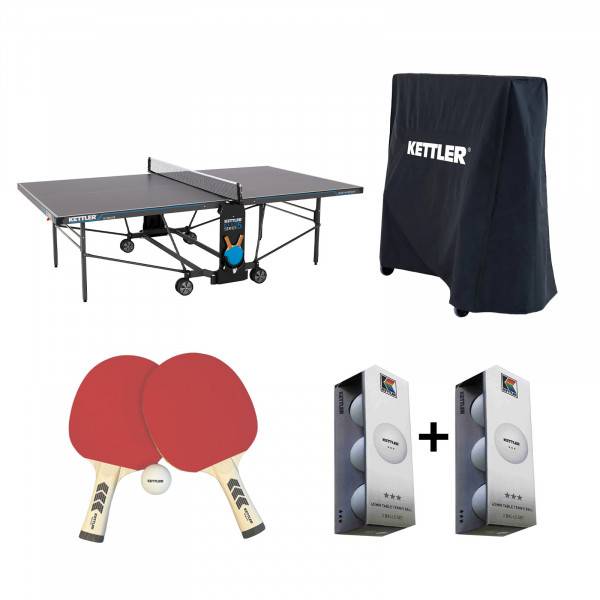Kettler Table Tennis Table K5 Outdoor incl. accessories