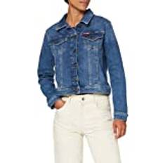 Lee Cooper Dam trucker jeansjacka, blå, XS