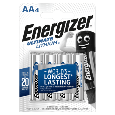 Energizer Ultimate Lithium AA 4-Pack
