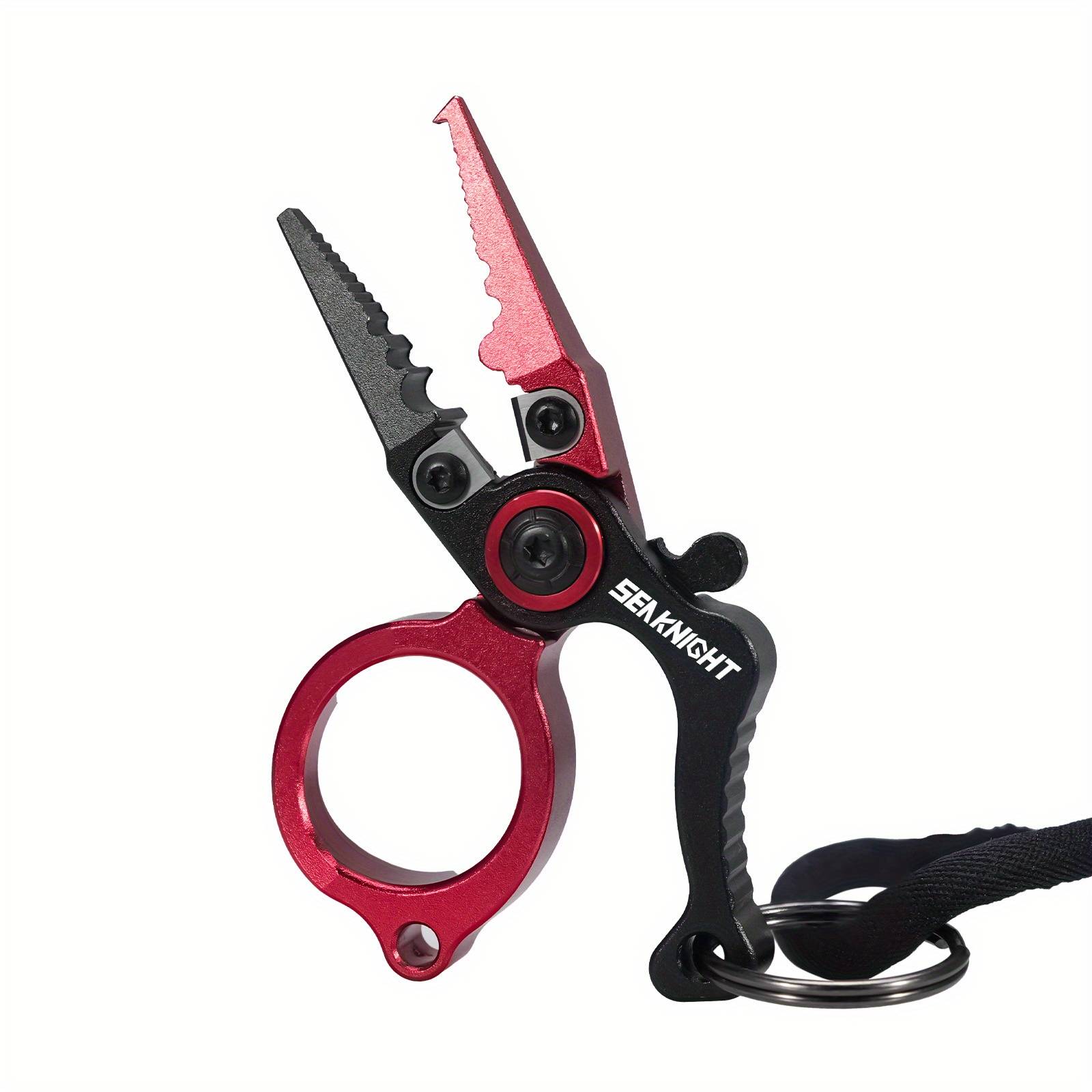 Seaknight Mini Lure Pliers, Locking Aluminum Alloy Pliers - Line Cutter, Loop Remover, 28g/0.99oz