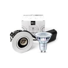 HiluX D10 Hvid indendørs inkl. Philips 4.6W LED spot