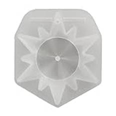 3D snöflinga jul hänge hartsform ornament kristall epoxi hartsform silikonform verktyg