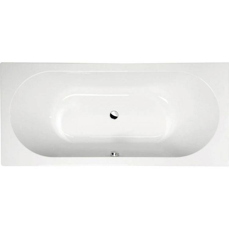 Royal Viva Box 175x80cm badekar med ben, af/overløb, armatur og bruser