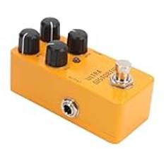 True Bypass High Gain Distortion Guitar Pedal Electric Guitar Distortion Effect Pedal Aluminium Alloy DC9V