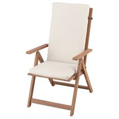 IKEA - NÄMMARÖ hvilestol, ude, lysebrun med bejdse/Frösön/Duvholmen beige