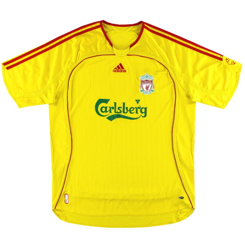 2006-07 Liverpool adidas Away Shirt L