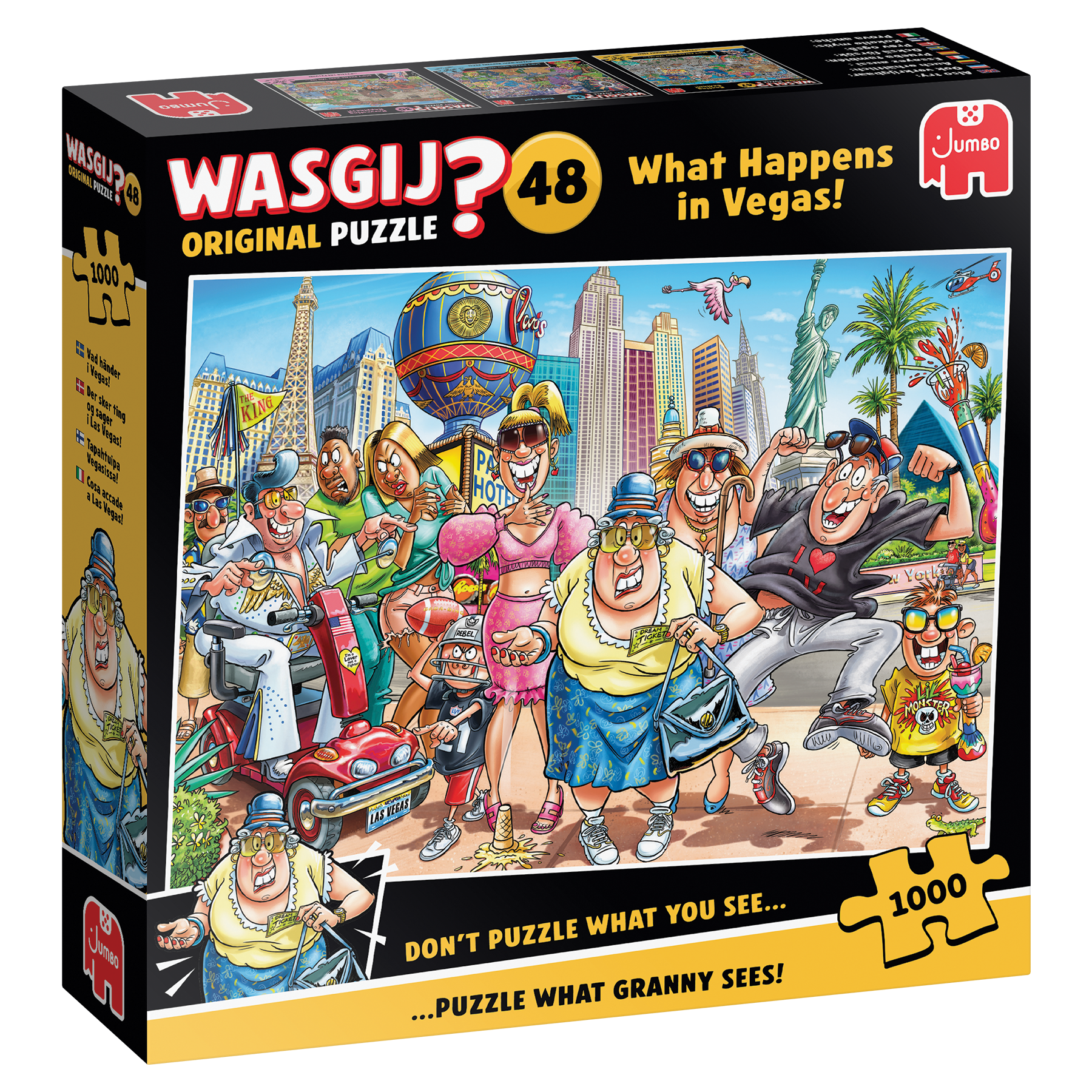 Wasgij Original 48 - What Happens in Vegas! (1000 pieces)